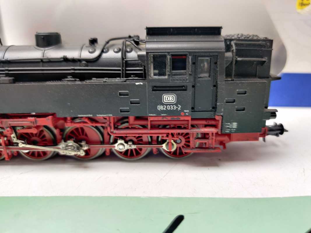 PIKO H0 DC 50041-4 / schwere Neubau-Tenderlokomotive / BR82  033-2 / DB / ANALOG / DSS / OVP
