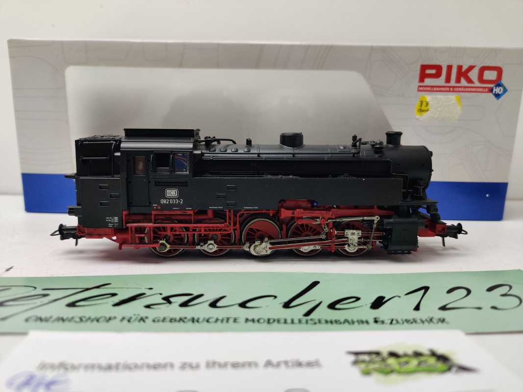 PIKO H0 DC 50041-4 / schwere Neubau-Tenderlokomotive / BR82  033-2 / DB / ANALOG / DSS / OVP
