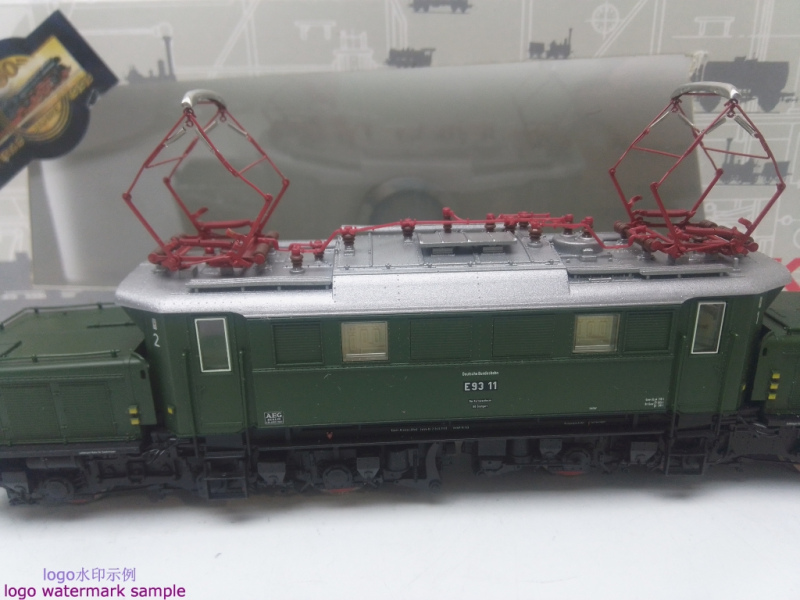 PIKO H0 AC 51290  Elektro-Güterzuglok E93 / Grün / DB / DCC-Decoder / OVP