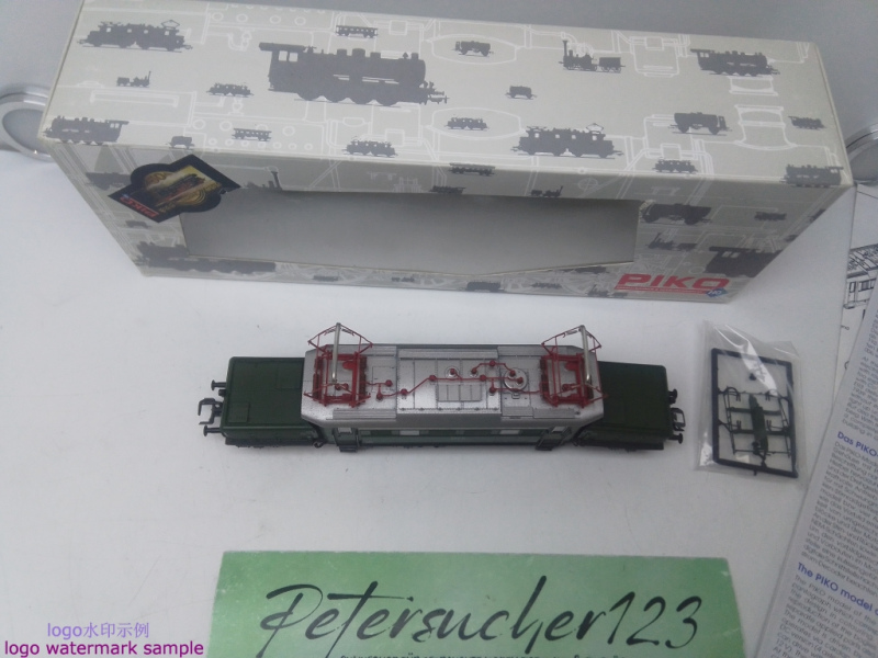 PIKO H0 AC 51290  Elektro-Güterzuglok E93 / Grün / DB / DCC-Decoder / OVP