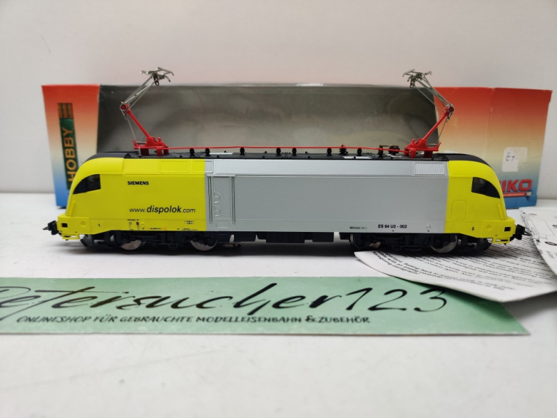 PIKO H0 AC 57211 / ES 64 Elektrolok Siemens Dispo / DSS / DCC-Digital  / OVP