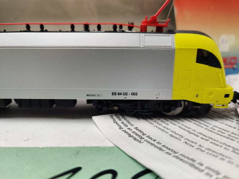 PIKO H0 AC 57211 / ES 64 Elektrolok Siemens Dispo / DSS / DCC-Digital  / OVP