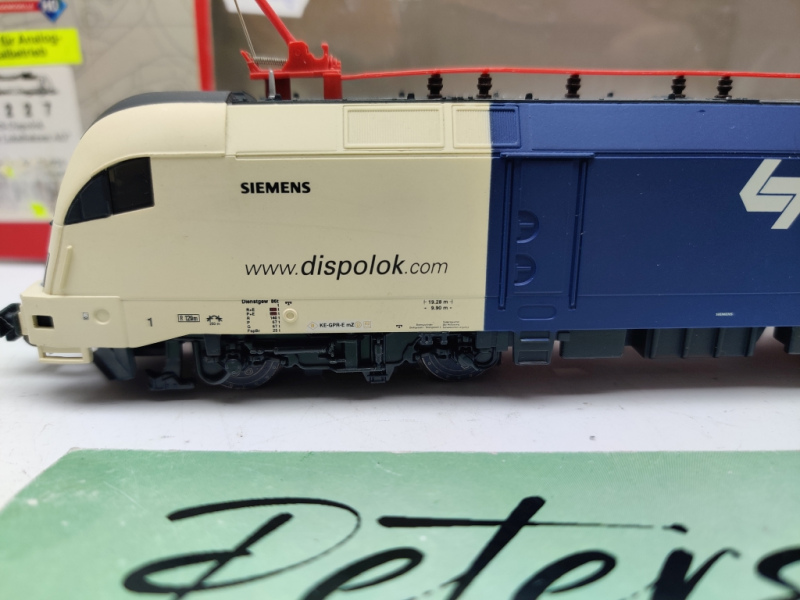 PIKO H0 DC 57227 Siemens Dispo Lok Wiener Lokalbahnen AG / Digital / OVP