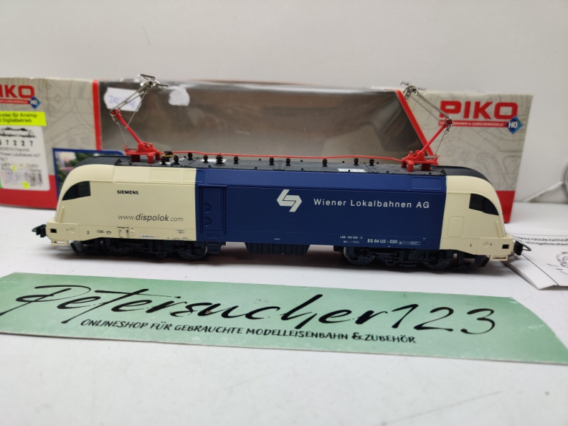 PIKO H0 DC 57227 Siemens Dispo Lok Wiener Lokalbahnen AG / Digital / OVP