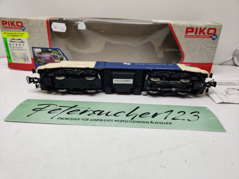 PIKO H0 DC 57227 Siemens Dispo Lok Wiener Lokalbahnen AG / Digital / OVP