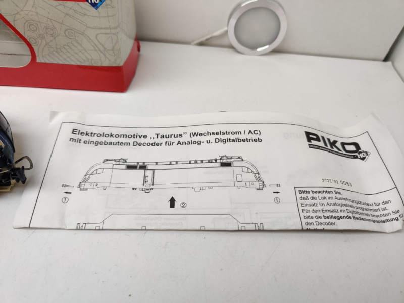 PIKO H0 DC 57227 Siemens Dispo Lok Wiener Lokalbahnen AG / Digital / OVP