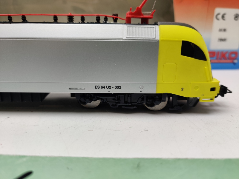 PIKO H0 DC 57419 / ES 64 U2-005  Elektrolok Analog Dispolok / DSS / OVP