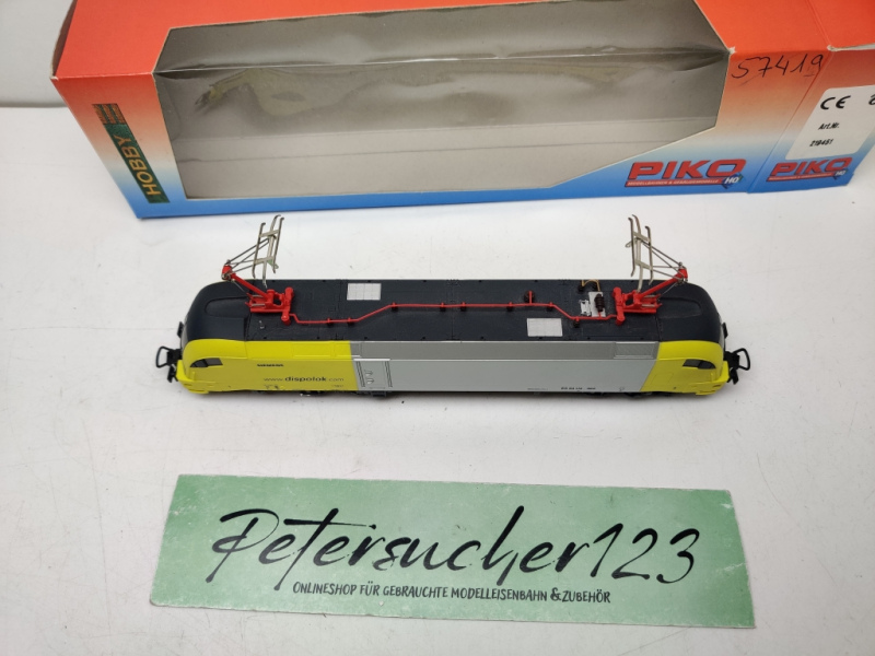PIKO H0 DC 57419 / ES 64 U2-005  Elektrolok Analog Dispolok / DSS / OVP