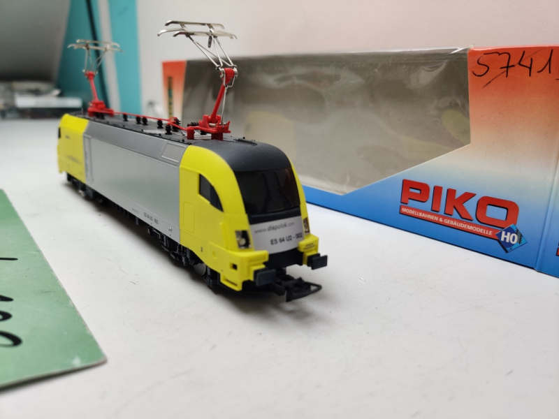 PIKO H0 DC 57419 / ES 64 U2-005  Elektrolok Analog Dispolok / DSS / OVP