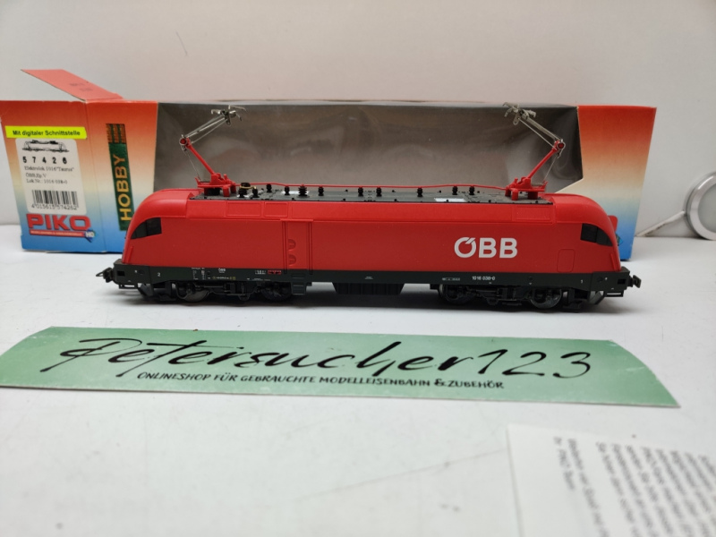 PIKO H0 DC 57426 Elektrolok 1016 Taurus ÖBB / 1016 038-6 / Digital / OVP