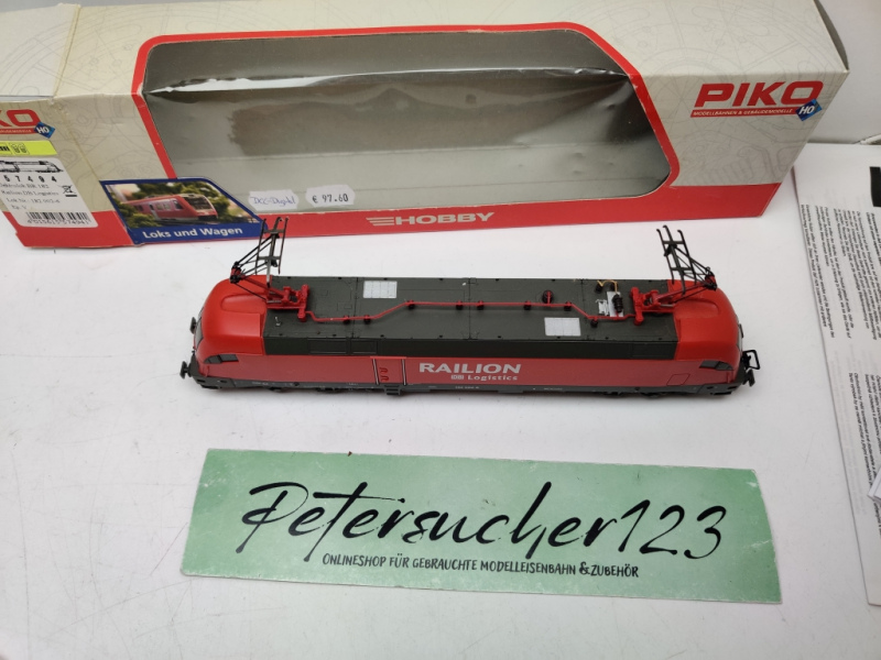 PIKO H0 DC 57494 Elektrolok BR182 Railion Logistics  / DB / Digital / OVP