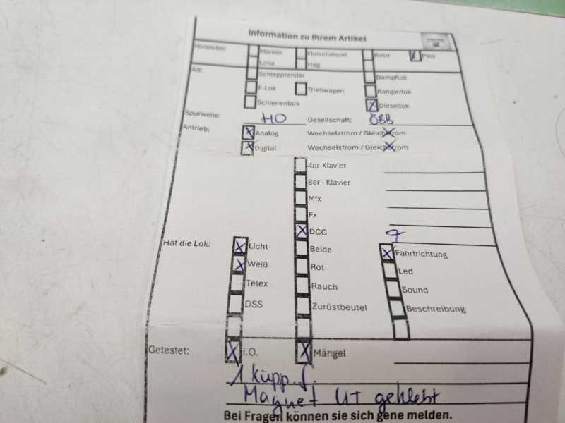 PIKO H0 DC 57592 Diesellok 2016 RTS  /Ep.V / 2016 905 / Digital / OVP