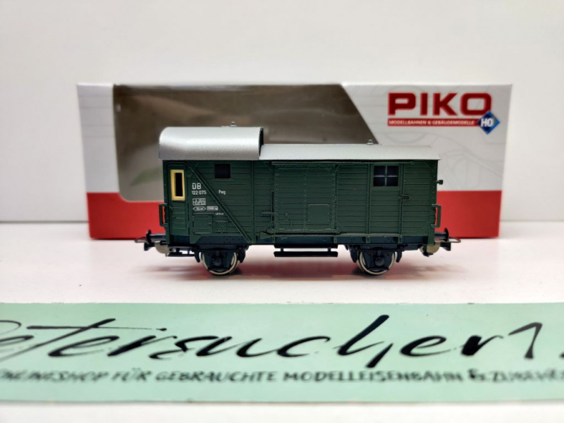 Piko H0 DC 57721 Güterzugbegleitwagen Packwagen Pwg / NEM / DB / OVP
