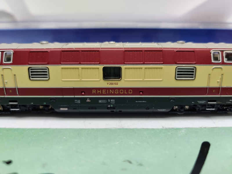 PIKO N DC 71606 Exklusivmodell / V200 102 Rheingold / DSS / OVP