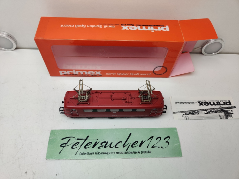 Primex H0 AC 3186 / BR 141 430-9 / E-Lok / orientrot / DB / Analog / OVP 