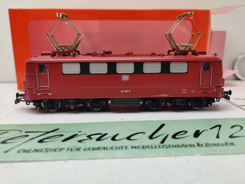 Primex H0 AC 3186 / BR 141 430-9 / E-Lok / orientrot / DB / Analog / OVP 