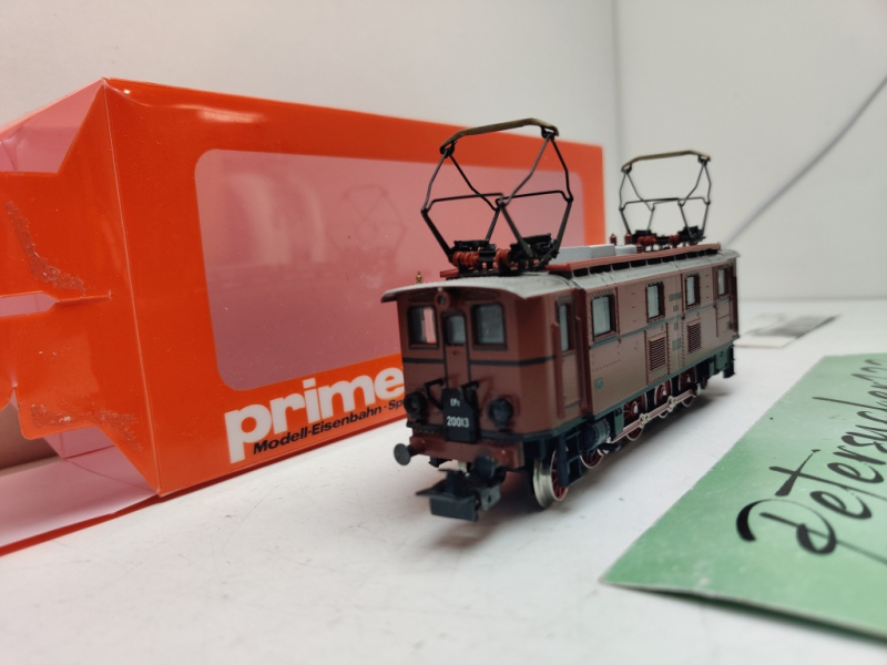 Primex H0 AC 3187 / EP2  Elektrolokomotive / braun / Analog / OVP