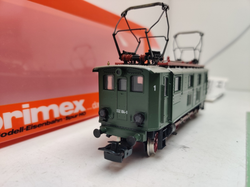 Primex H0 AC 3192 / Elektrische Lokomotive E 32 / Grün / Analog / OVP
