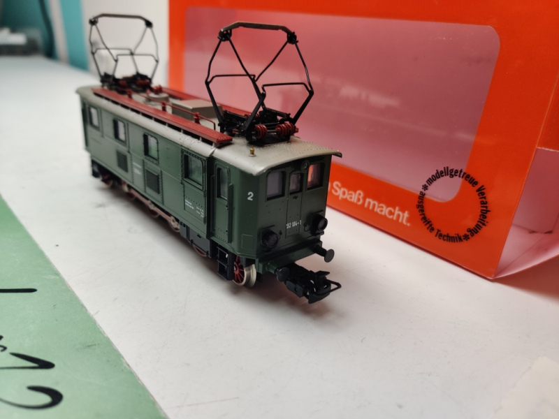 Primex H0 AC 3192 / Elektrische Lokomotive E 32 / Grün / Analog / OVP