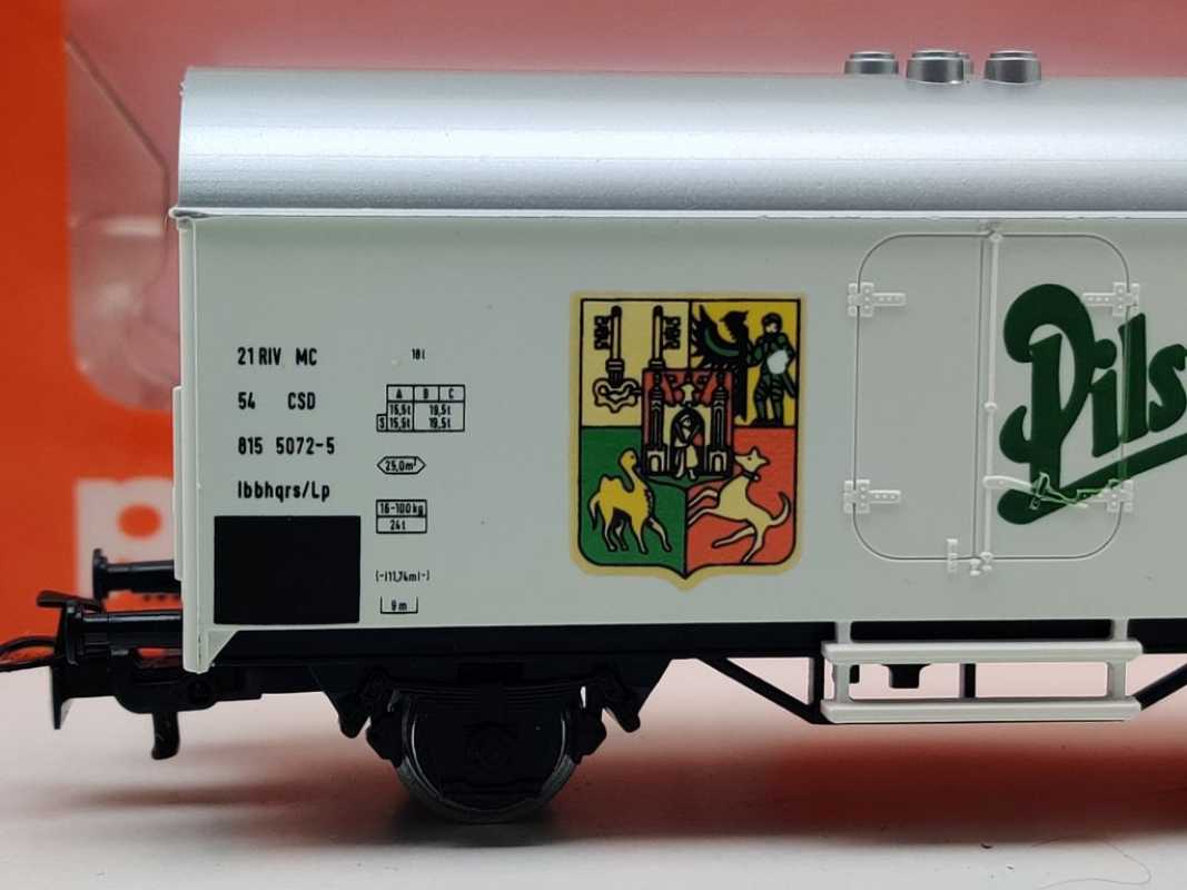 Primex H0 AC 4553 Bierwagen "Pilsener Urquell" Ibbhqrs / CSD / OVP