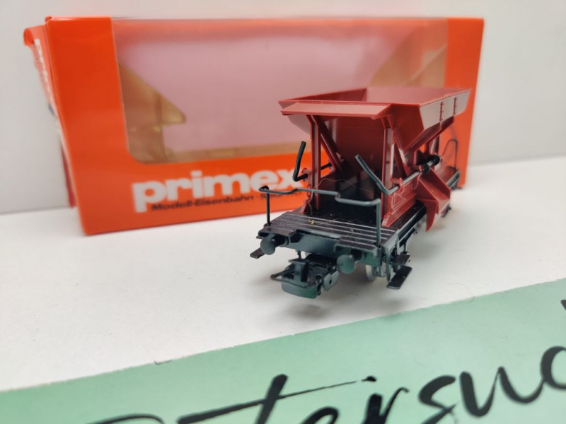 Primex H0 AC 4555 Schotterwagen ohne Aufdruck / OVP