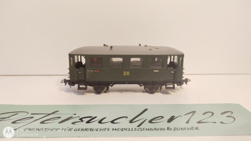 Piko H0 DC 5/314 Personenwagen 531-431 / gelbe Schrift / DR