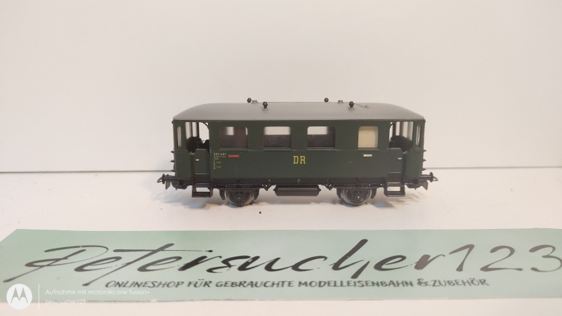 Piko H0 DC 5/314 Personenwagen 531-431 / gelbe Schrift / DR