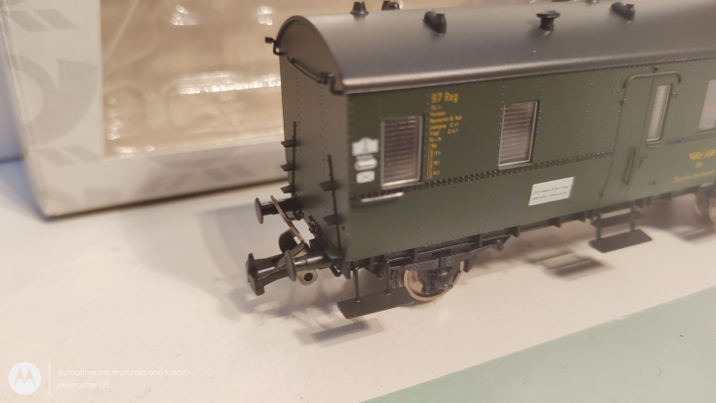 Piko H0 DC 54593/10 Bahnpostwagen / DRP / OVP