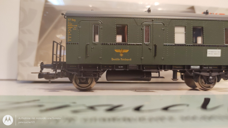 Piko H0 DC 54593/10 Bahnpostwagen / DRP / OVP