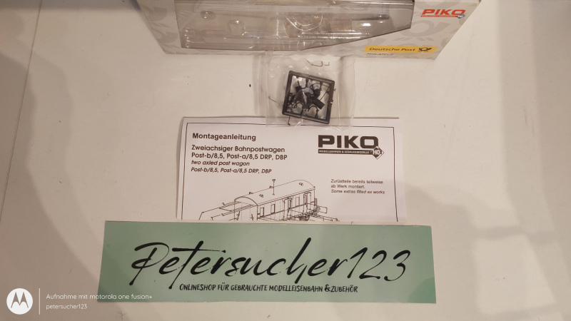 Piko H0 DC 54593/10 Bahnpostwagen / DRP / OVP