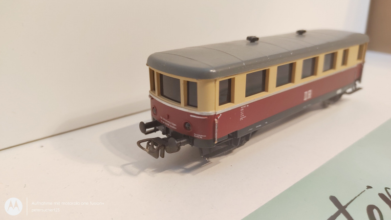 Piko H0 DC 5/6504/010 Zweiachsiger-Beiwagen VB 140 312 / CPostv-36 / DR