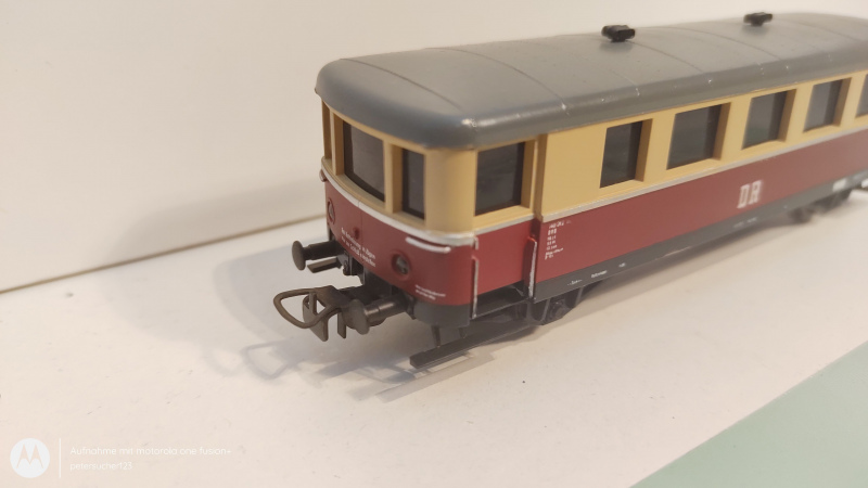 Piko H0 DC 5/6504/010 Zweiachsiger-Beiwagen VB 140 312 / CPostv-36 / DR