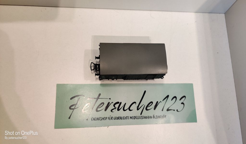 Piko H0 AC Flachdach Güterwagen grau / 132178 Kdl / P.K.P.