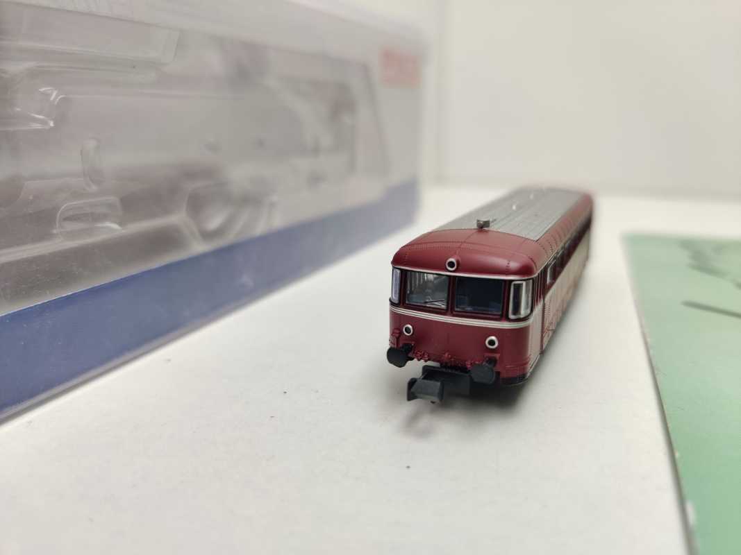 Piko N DC 40255 Schienenbus Bei-/Packwagen 998 / Licht / NEM / DB / OVP