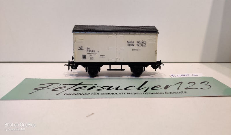 Piko H0 AC 5/6407-200 Kühlwagen / 5195313 / MÁV