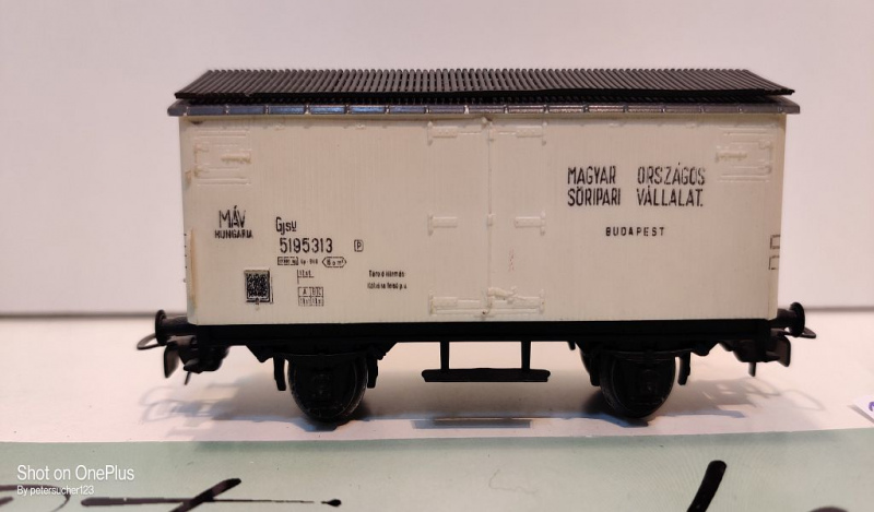 Piko H0 AC 5/6407-200 Kühlwagen / 5195313 / MÁV