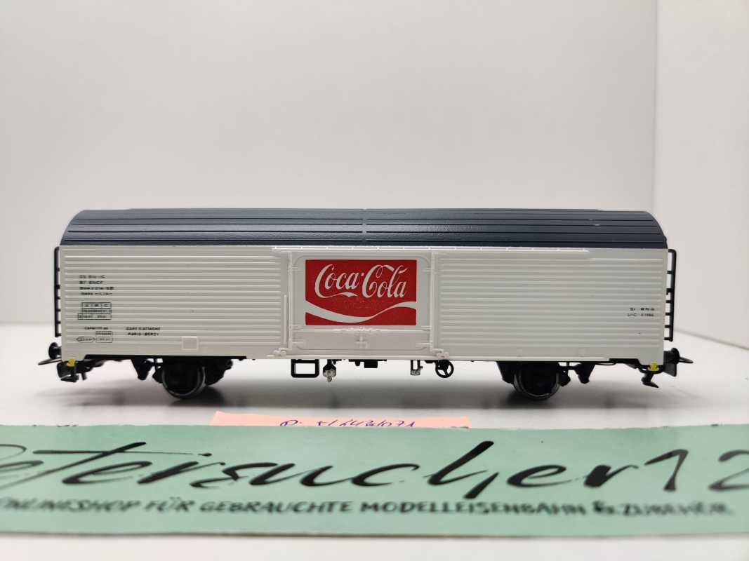 Piko H0 DC 5/6434/071 (1) gedeckter Güterwagen "Coca Cola" Ibbs / SNCF