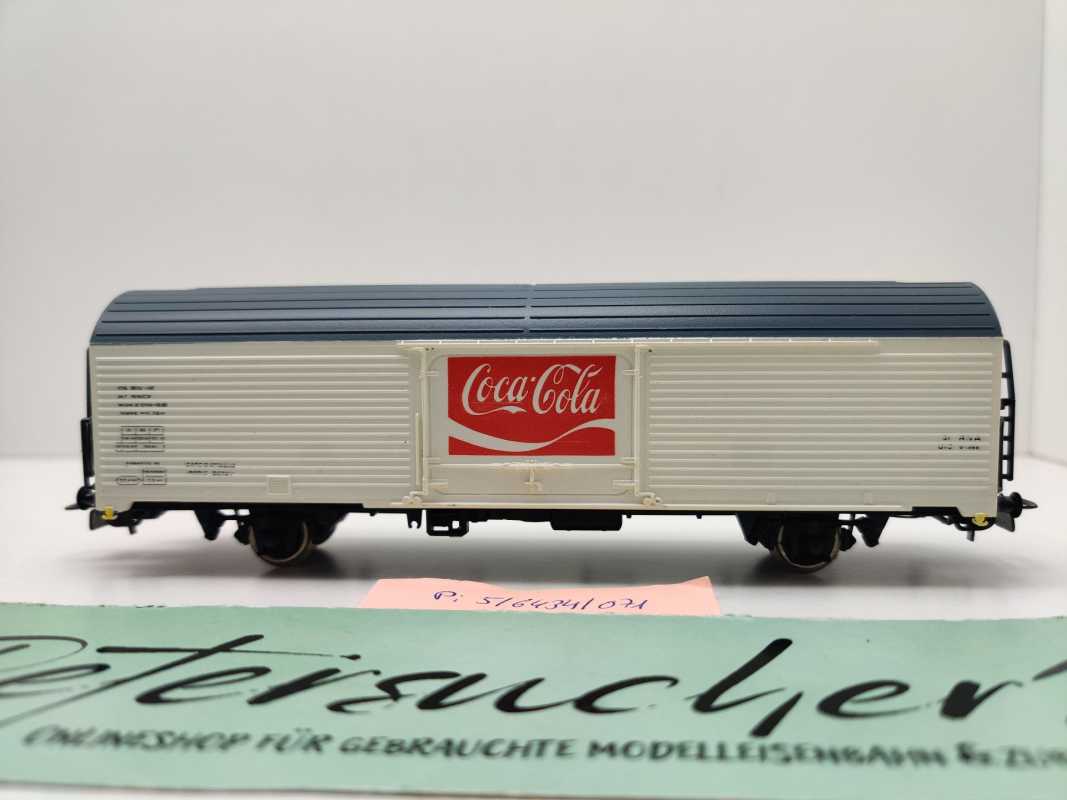 Piko H0 DC 5/6434/071 gedeckter Güterwagen "Coca Cola" Ibbs / SNCF