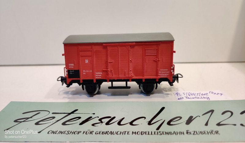 Piko H0 AC 54029 Gerätewagen Feuerlöschzug 75-24-43 (05) / DR