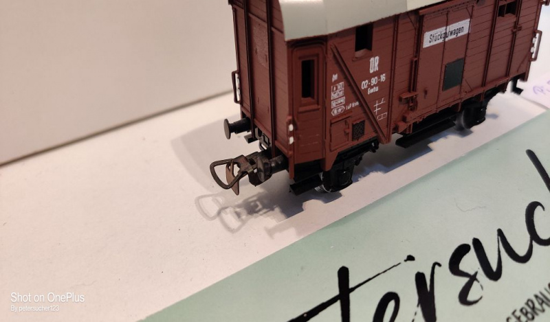 Piko H0 AC 5/6605/015 Stückgutwagen / 02-90-16 Gwhu / DR