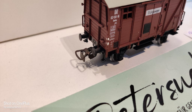 Piko H0 AC 5/6605/015 Stückgutwagen / 02-90-16 Gwhu / DR