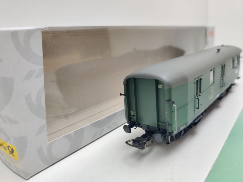 Piko H0 DC 53222 Bahnpostwagen Post-a/15 / NEM / DBP / OVP - Kopie