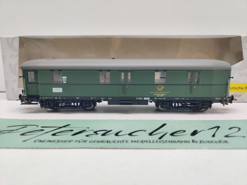 Piko H0 DC 53222 Bahnpostwagen Post-a/15 / NEM / DBP / OVP - Kopie