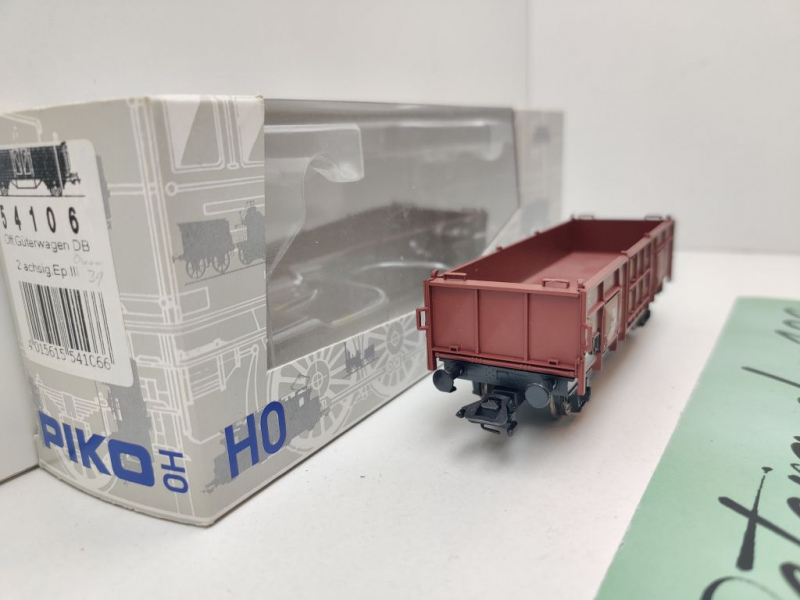 Piko H0 AC 54106 offener Güterwagen / Omm 39 / NEM / DB / OVP