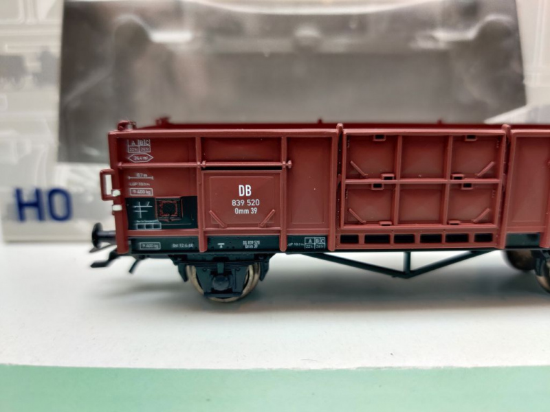 Piko H0 AC 54106 offener Güterwagen / Omm 39 / NEM / DB / OVP