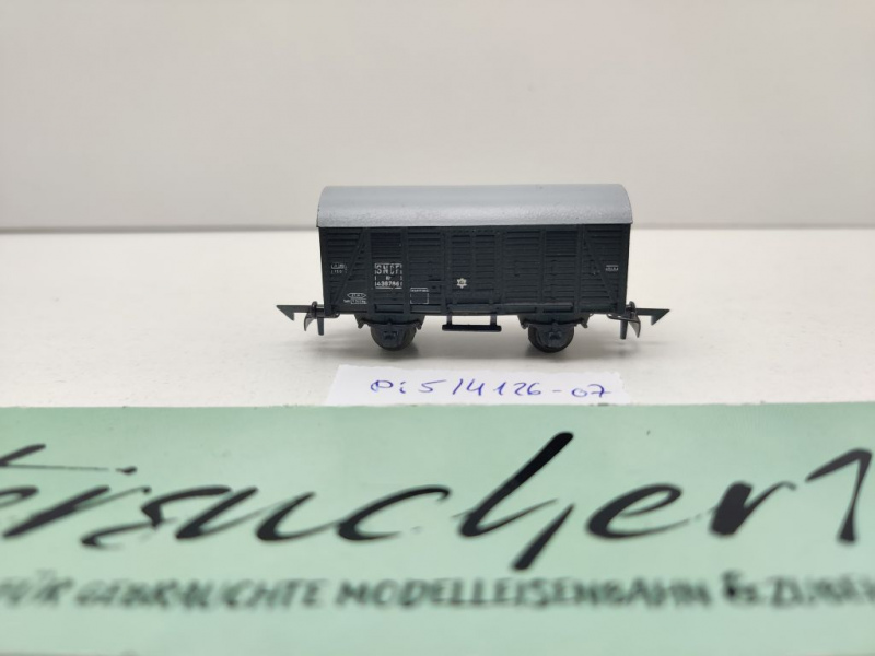 Piko N DC 5/4126-07 gedeckter Güterwagen Kr / SNCF