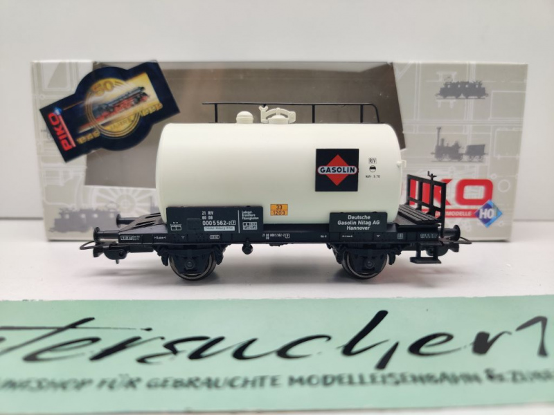 Piko H0 DC 54276 Kesselwagen Brems.Plattform "Gasolin" [P] / NEM / DB / OVP
