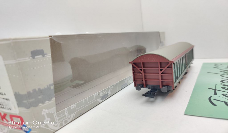 Piko H0 DC 54410 Schiebewandwagen / Hbis 295 / DB / OVP
