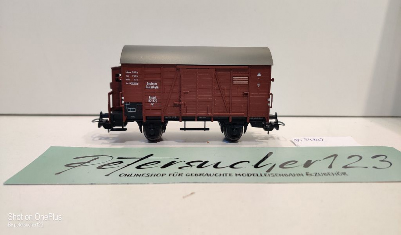 Piko H0 AC 54842 ged. Güterwagen / Gr / NEM / DRG