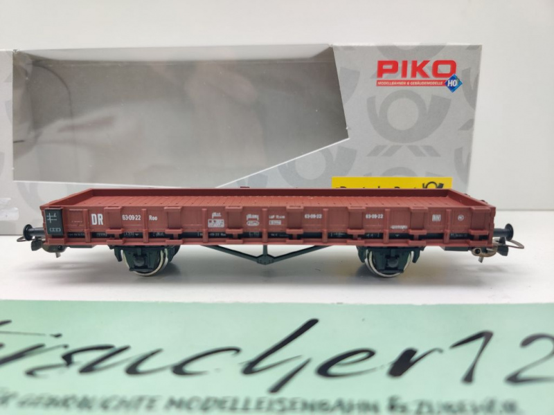 Piko H0 DC 95478 Rungenwg Roo63 & histor. Post LKW / Postcollect. / NEM / DR / OVP